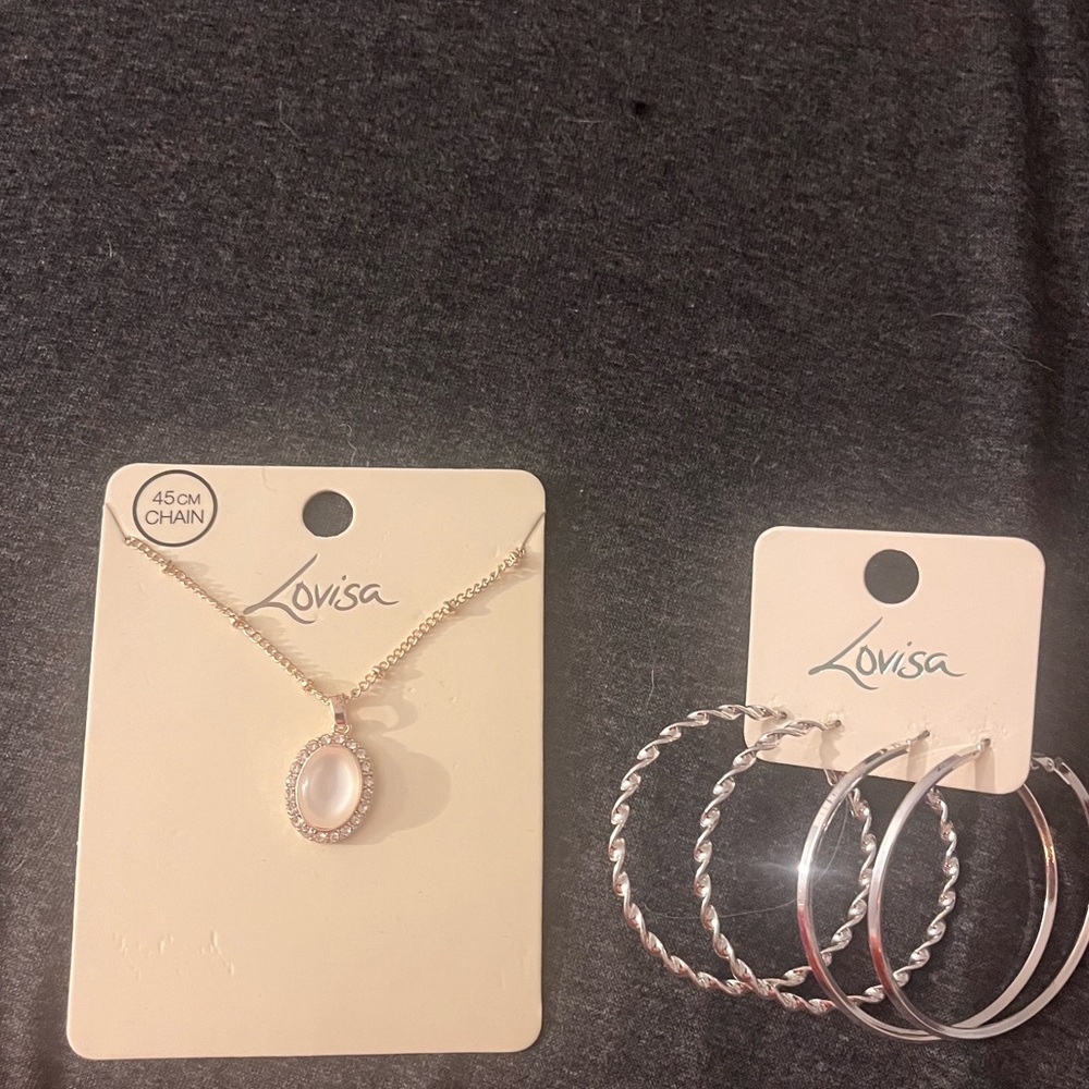 Silver Jewelry Set